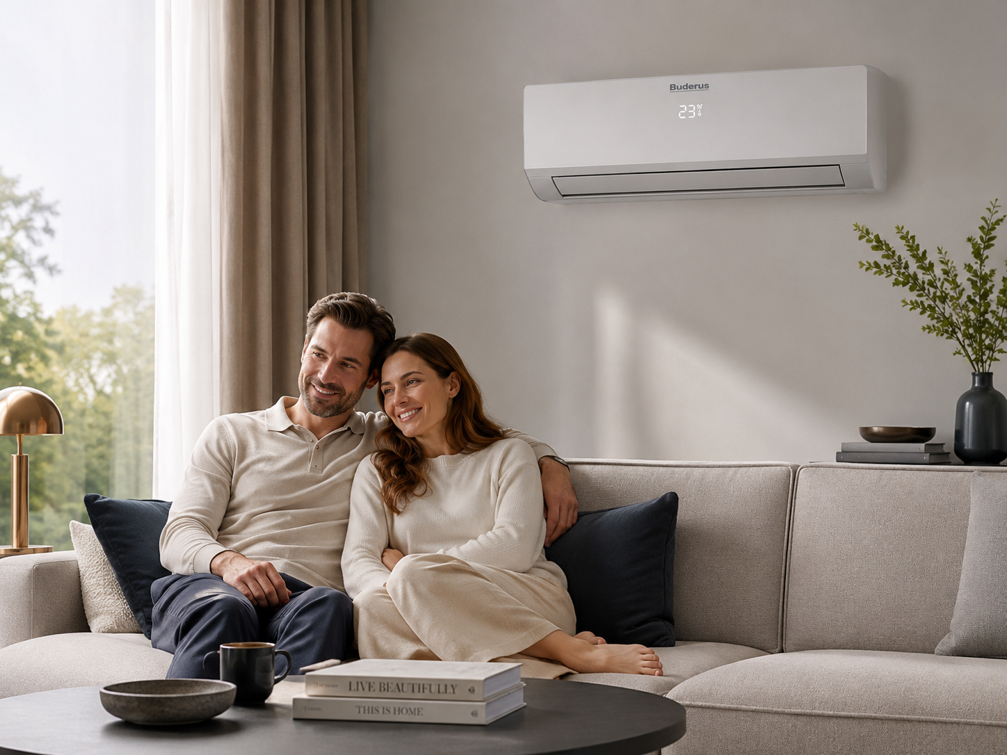 Buderus Klimaanlage Installation Innengeraet